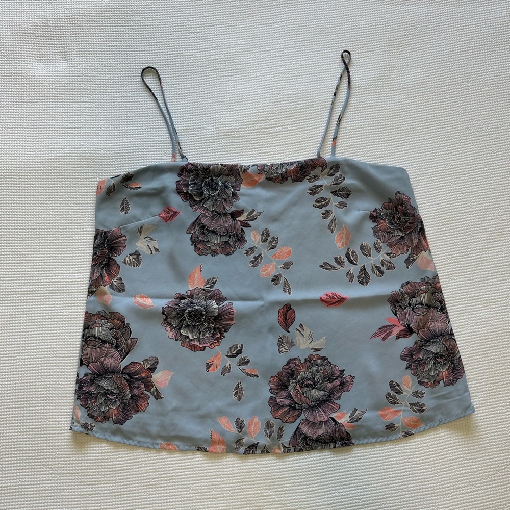 Cotton On Floral Tank Top - size Large